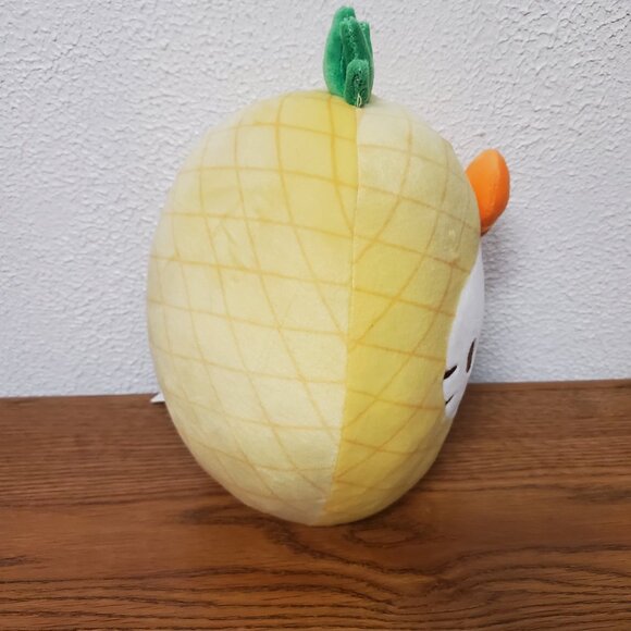 Plush Pineapple Squishmallow Hello Kitty Stuffed Animal by Sanrio - 2021 - 9" - Picture 2 of 6